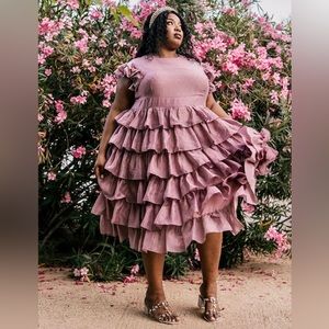 JessaKae 2x NWT Mauve Charming dress